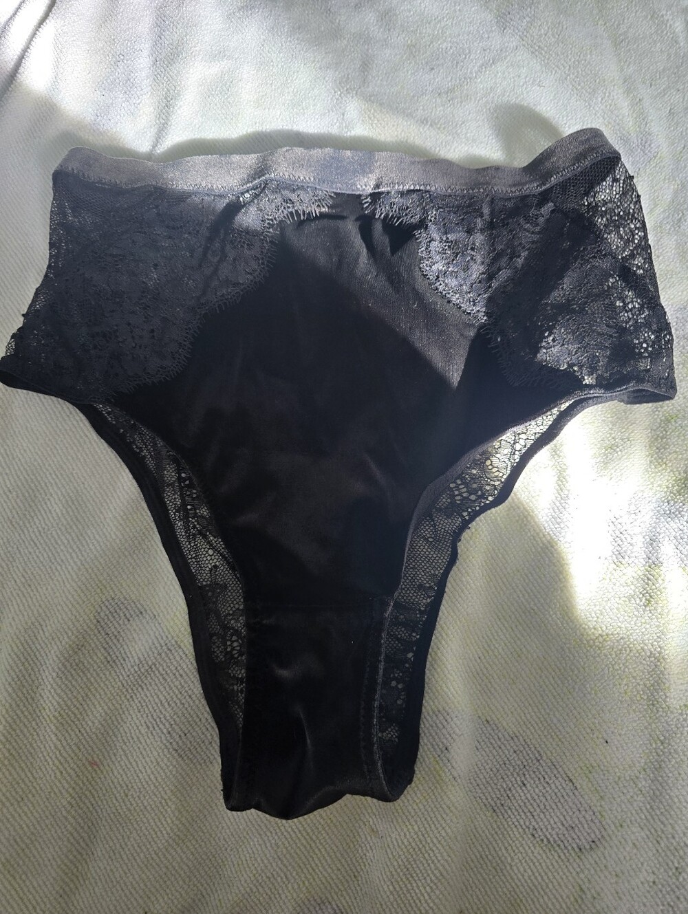 Victoria Secret X Small Black Panties NWOT
